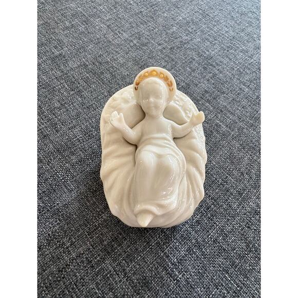 Retired Vintage Lenox China Jewels Holy Family Nativity Boxed Set - Picture 5 of 8